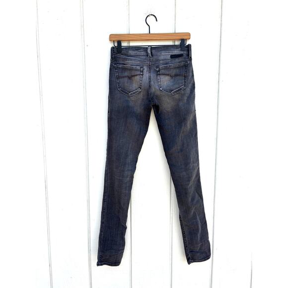 Diesel Black‎ Skinny Jeans, Grupee, Cotton & Elastic, Size 25 long - Picture 2 of 7